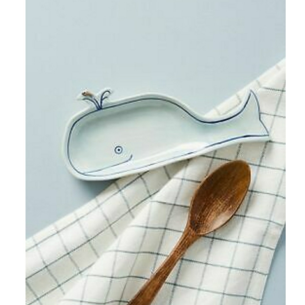 Anthropologie whale spoon rest